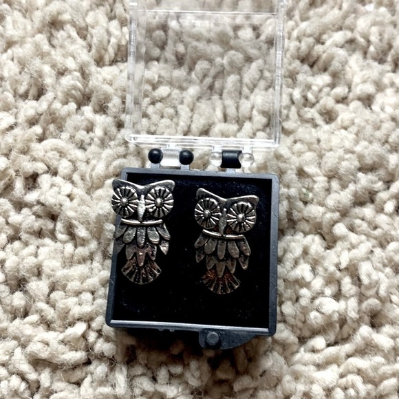 Jewelry - IRON Alloy Owl Earrings Earrings/Jewelry, Size 1.75cm H x 1cm W for Women